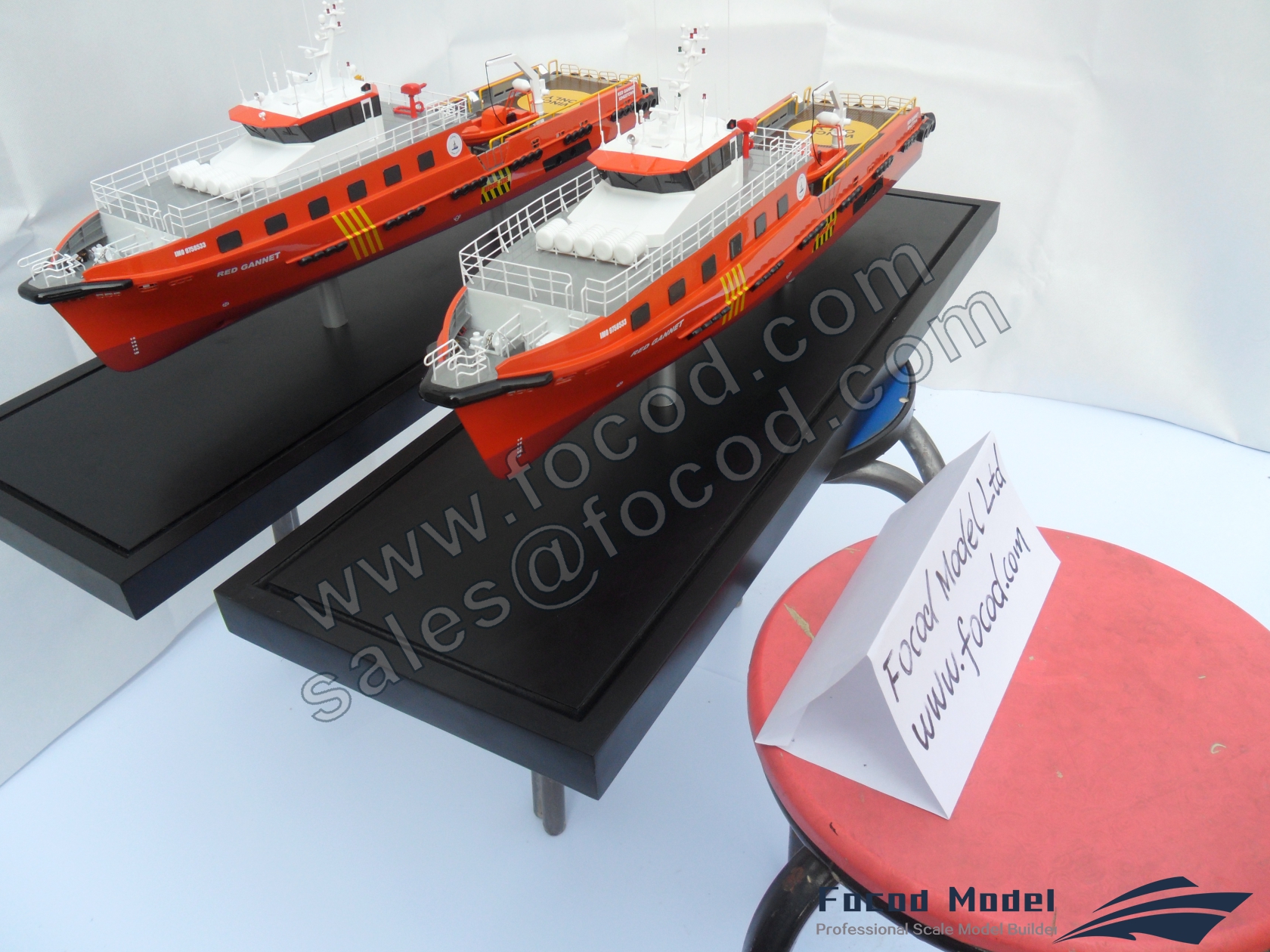 customized model of 40m Fast Crew Boat